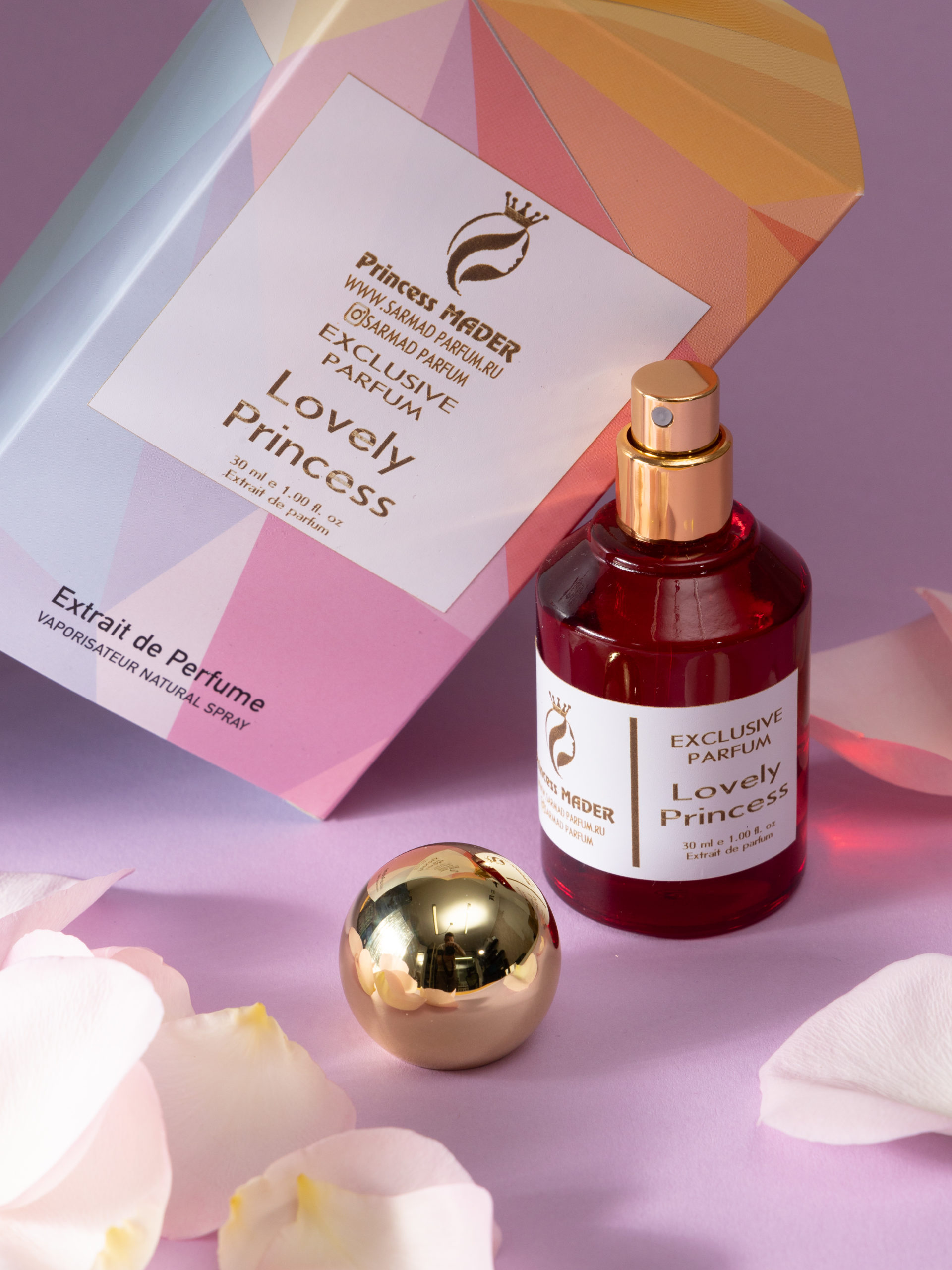 Духи_99 PRINCESS MADER - LOVELY PRINCESS 30ML "SARMAD PARFUM" — изображение 1